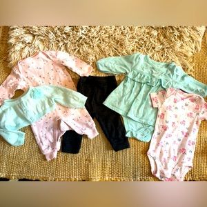 Baby girl lot 0-3 mos. All Look new, various brands. Mix/match. No imperfections